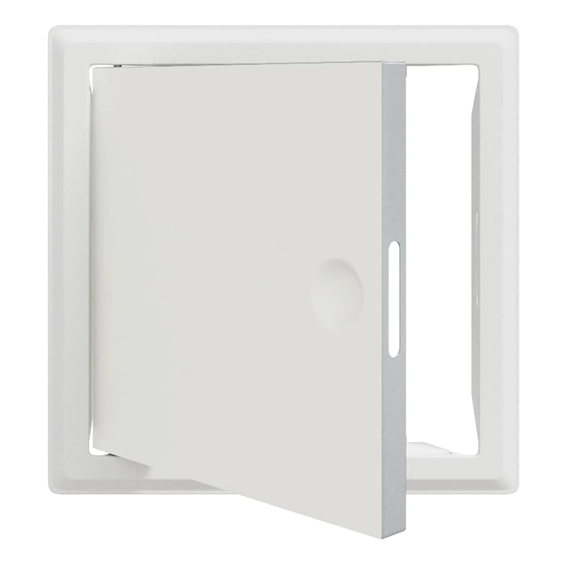 Chargez l'image dans la visionneuse de la galerie, Vidaxl toegangs paneel wit 63 x 33 x 3 cm staal