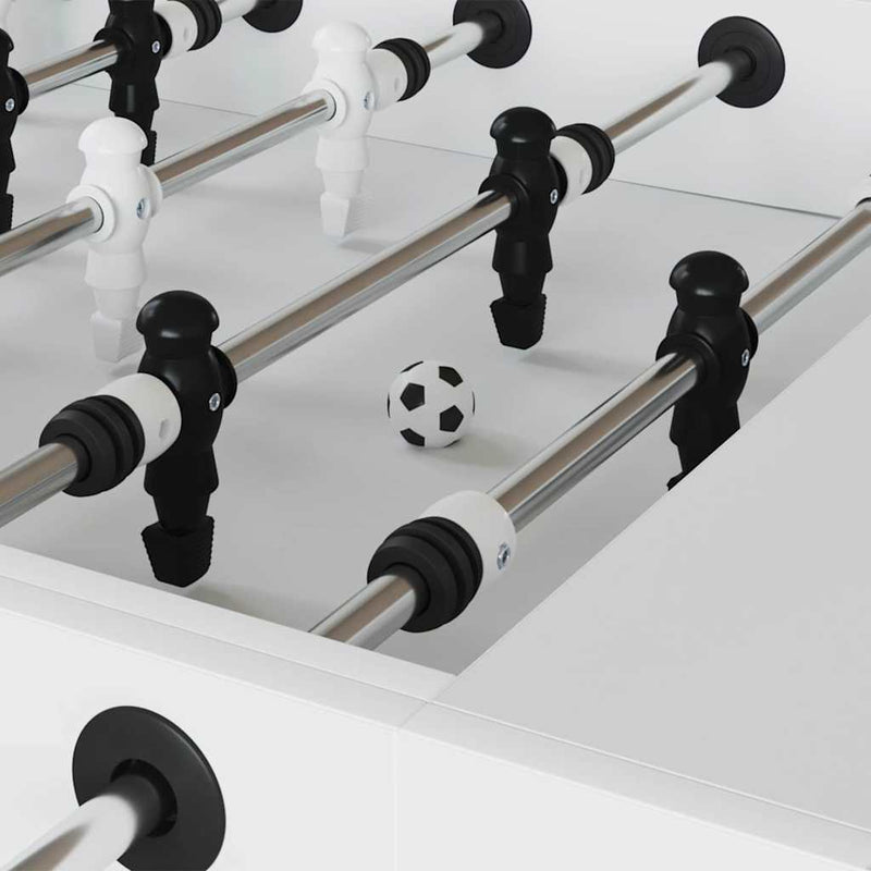 ギャラリービューアに画像をロードする, Vidaxl tafel voetballen 12 pcs wit 3,6 x 3,6 cm polypropyleen