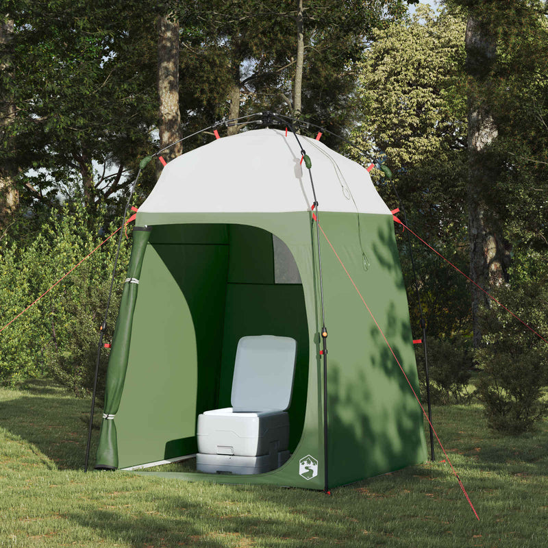 Afbeelding laden in galerijviewer, Vidaxl instant tent 2-person quick-release groen 160 x 160 x 227 cm
