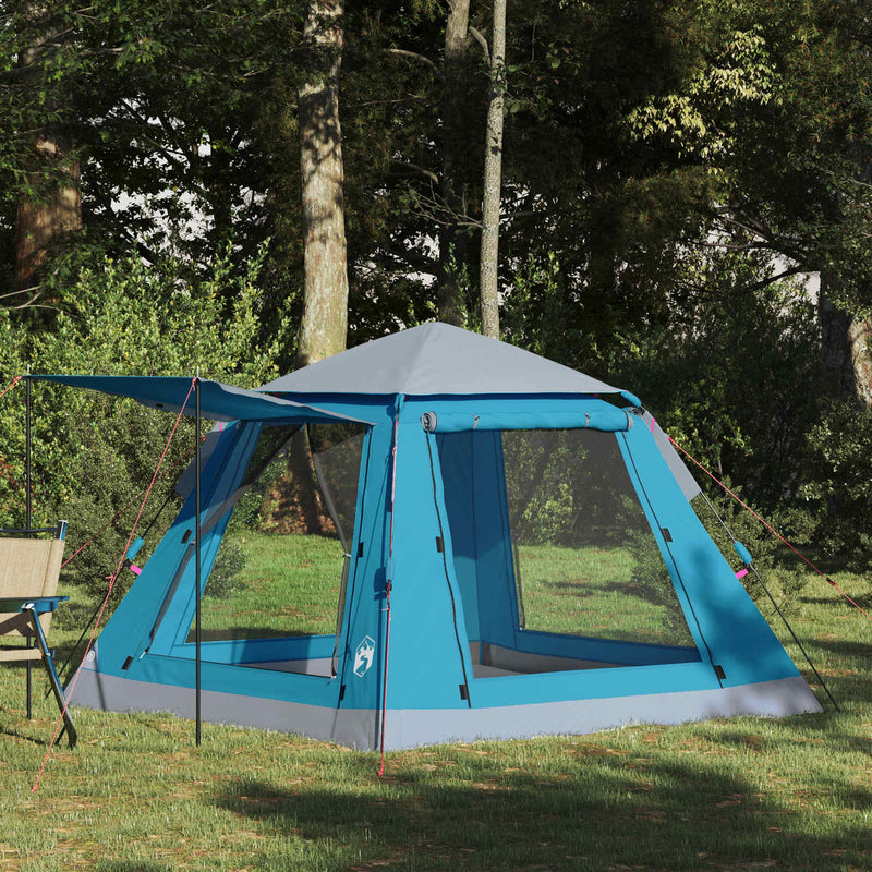 Chargez l'image dans la visionneuse de la galerie, Vidaxl instant tent met regenfly voor 3 personen met snelle bevrijding