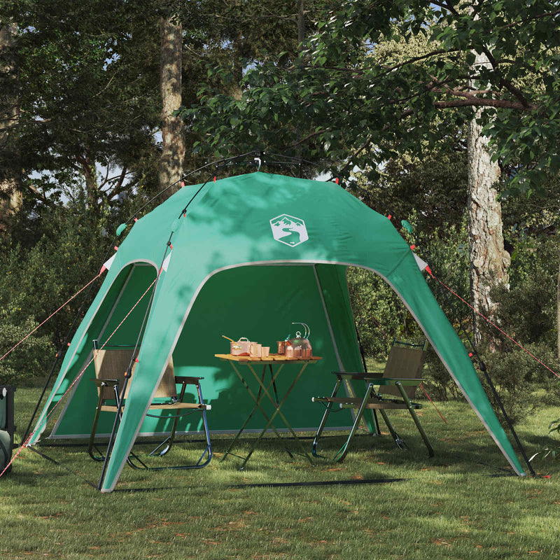 ギャラリービューアに画像をロードする, Vidaxl instant tent 4-person quick-release zeegroen 260 x 260 x 197 cm