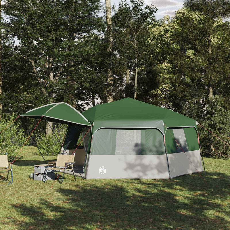 Chargez l'image dans la visionneuse de la galerie, Vidaxl instant tent met regenhuif voor 12 personen met snelontgrendeling