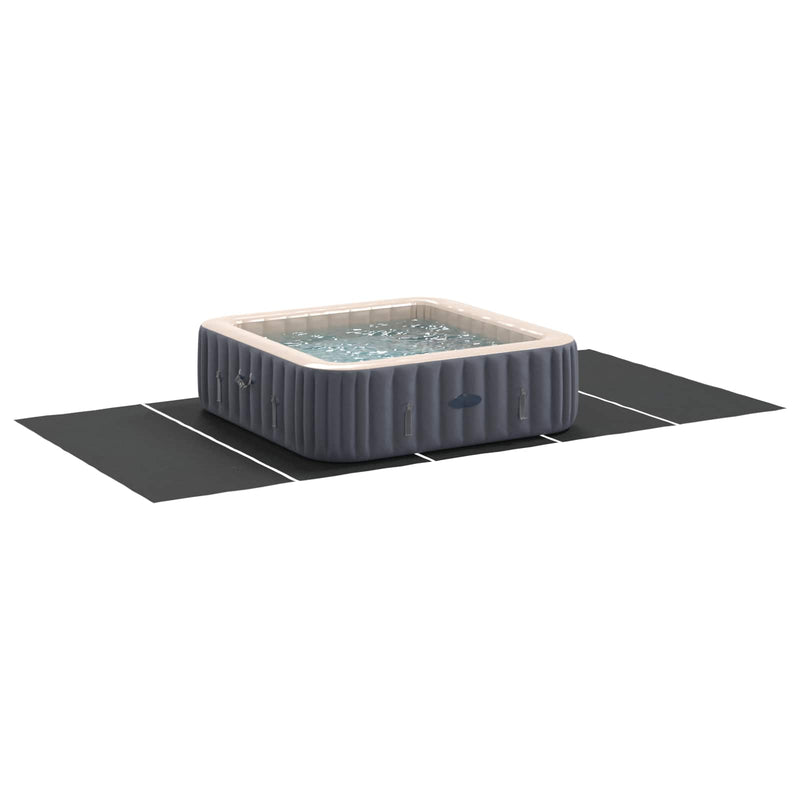 ギャラリービューアに画像をロードする, Vidaxl zwembad grondzeil zwart 550 x 280 x 0,1 cm niet-geweven stof