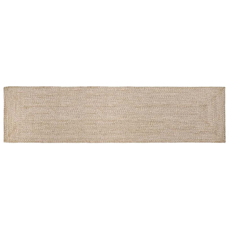 Afbeelding laden in galerijviewer, Vidaxl vloerkleden rechthoekig natuurlijk en wit 60 x 400 cm jute