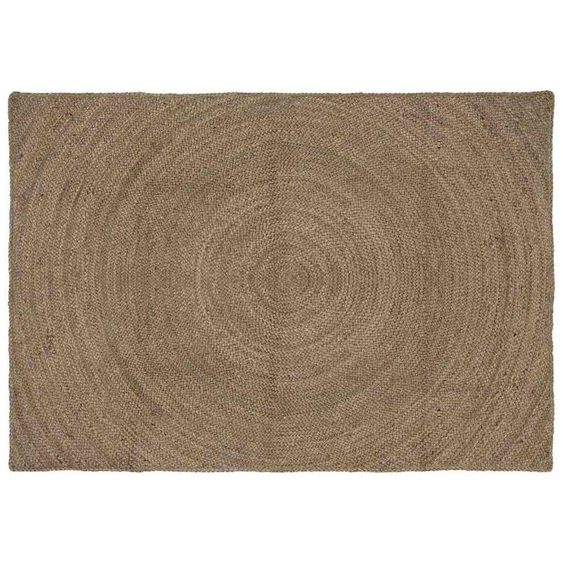 ギャラリービューアに画像をロードする, Vidaxl vloerkleden rechthoekig grijs 140 x 200 cm jute