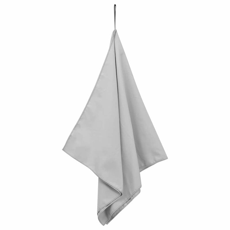 Afbeelding laden in galerijviewer, Vidaxl sporthanddoeken 2 pcs grijs 100 x 50 cm polyester en polyamide