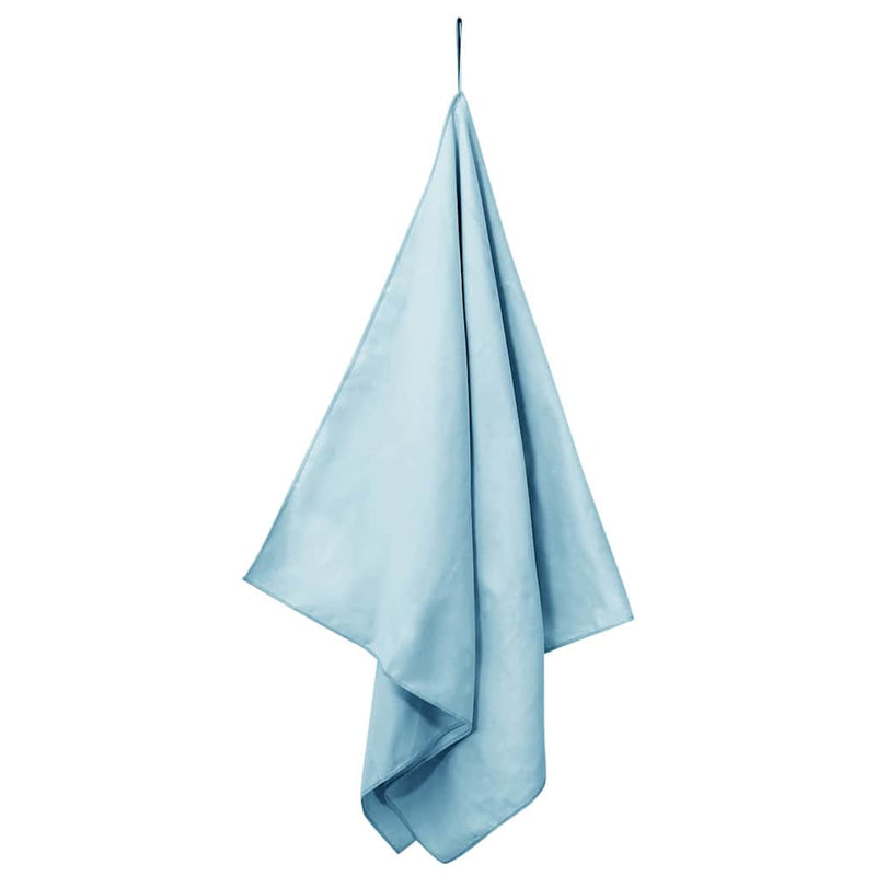 Afbeelding laden in galerijviewer, Vidaxl sporthanddoeken 2 pcs blauw 140 x 70 cm polyester en polyamide