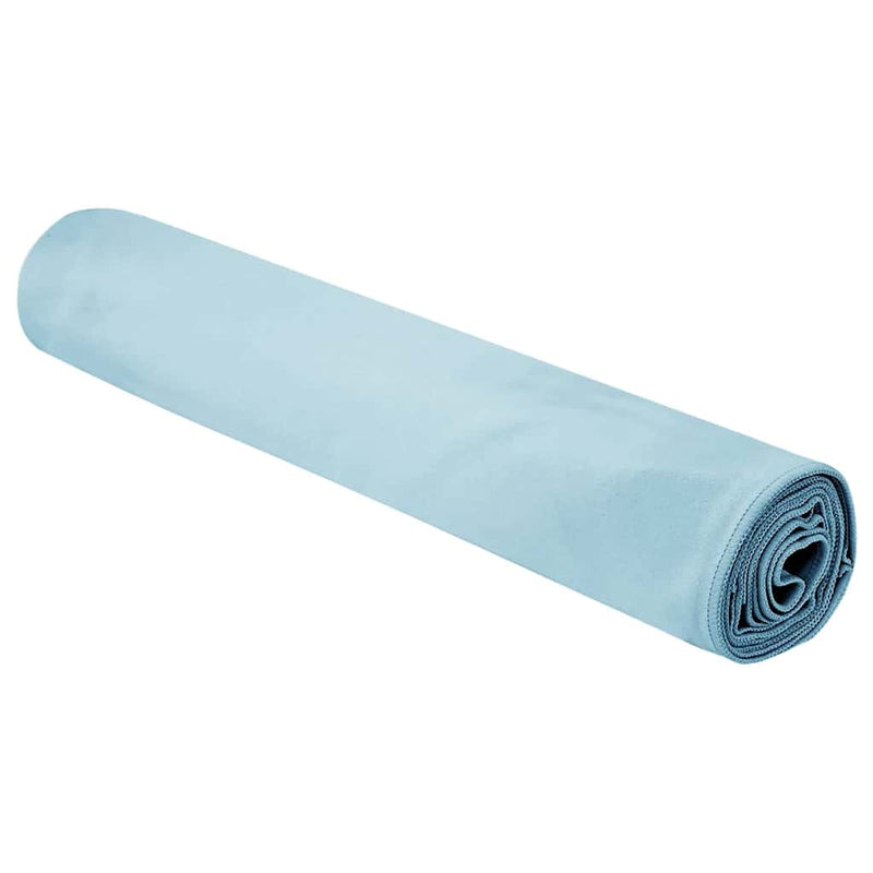 Afbeelding laden in galerijviewer, Vidaxl sporthanddoeken 2 pcs blauw 200 x 100 cm polyester en polyamide
