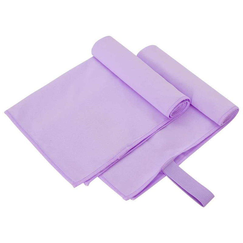 Afbeelding laden in galerijviewer, Vidaxl sporthanddoeken 2 pcs paars 50 x 30 cm polyester en polyamide