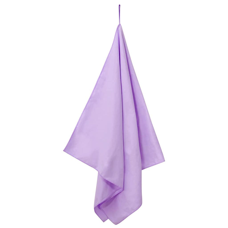 Afbeelding laden in galerijviewer, Vidaxl sporthanddoeken 2 pcs paars 140 x 70 cm polyester en polyamide