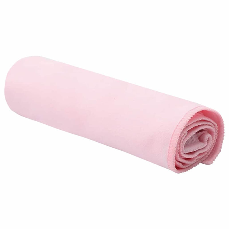 Chargez l'image dans la visionneuse de la galerie, Vidaxl sporthanddoeken 2 pcs roze 50 x 30 cm polyester en polyamide