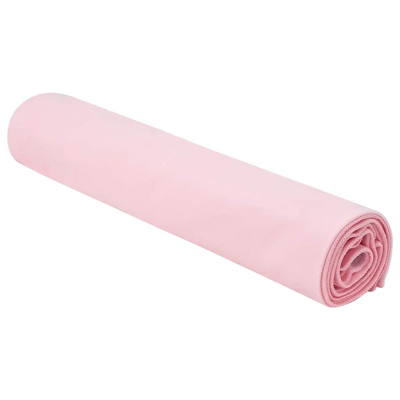 Chargez l'image dans la visionneuse de la galerie, Vidaxl sporthanddoeken 2 pcs roze 140 x 70 cm polyester en polyamide