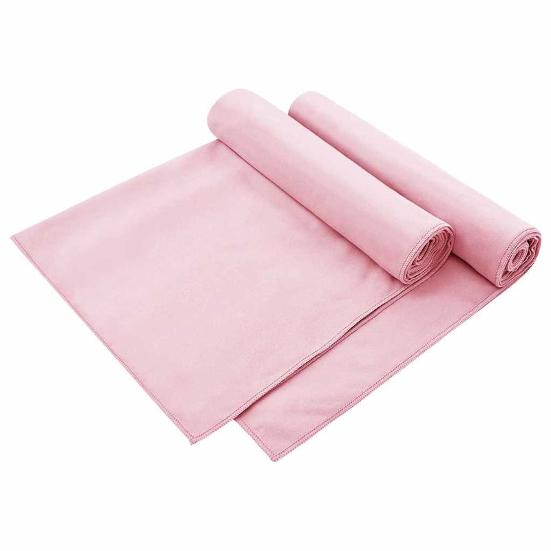 Chargez l'image dans la visionneuse de la galerie, Vidaxl buiten stoel handdoeken 2 pcs roze 130 x 60 cm