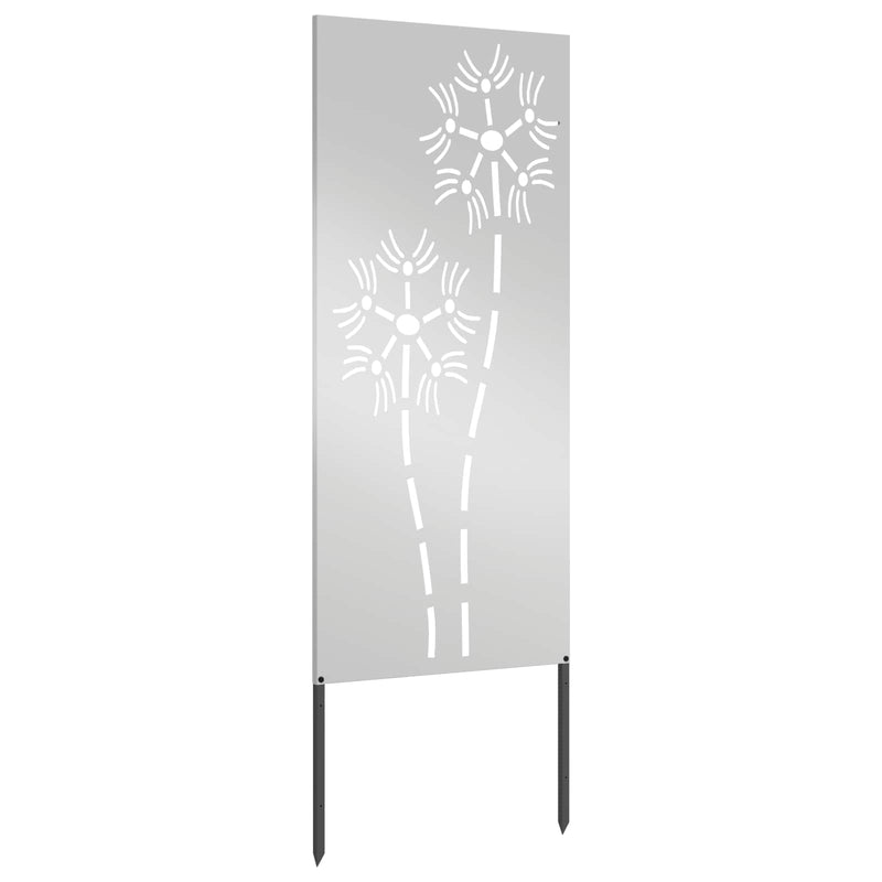 Chargez l'image dans la visionneuse de la galerie, Vidaxl tuin privacy screen zilver 50 x 140 cm gegalvaniseerd staal