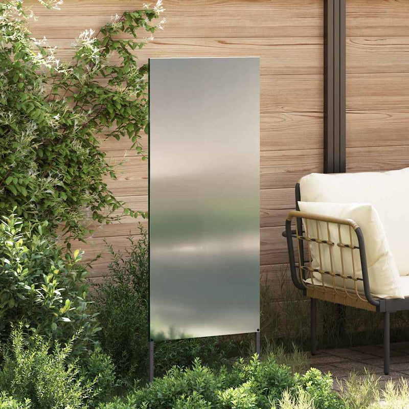 Afbeelding laden in galerijviewer, Vidaxl tuin privacy screen zilver 50 x 140 cm gegalvaniseerd staal