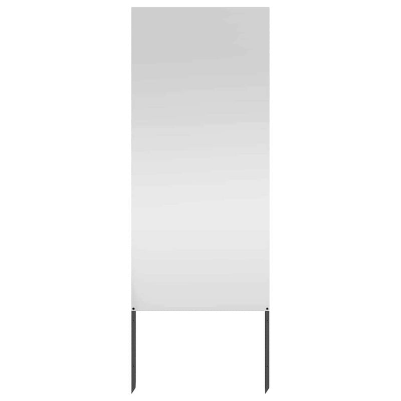 Afbeelding laden in galerijviewer, Vidaxl tuin privacy screen zilver 50 x 140 cm gegalvaniseerd staal