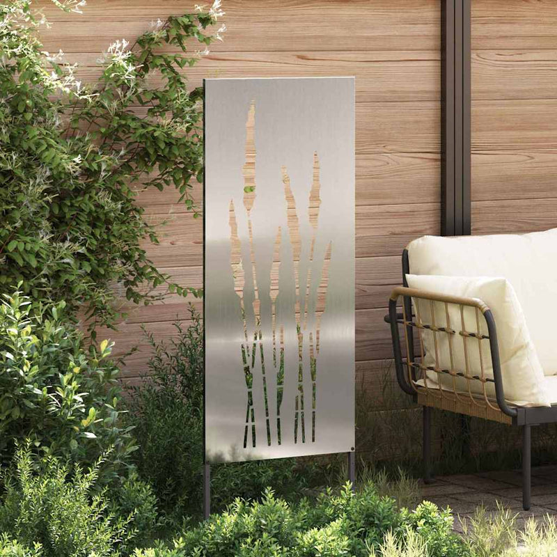 Afbeelding laden in galerijviewer, Vidaxl tuin privacy screen zilver 50 x 140 cm gegalvaniseerd staal