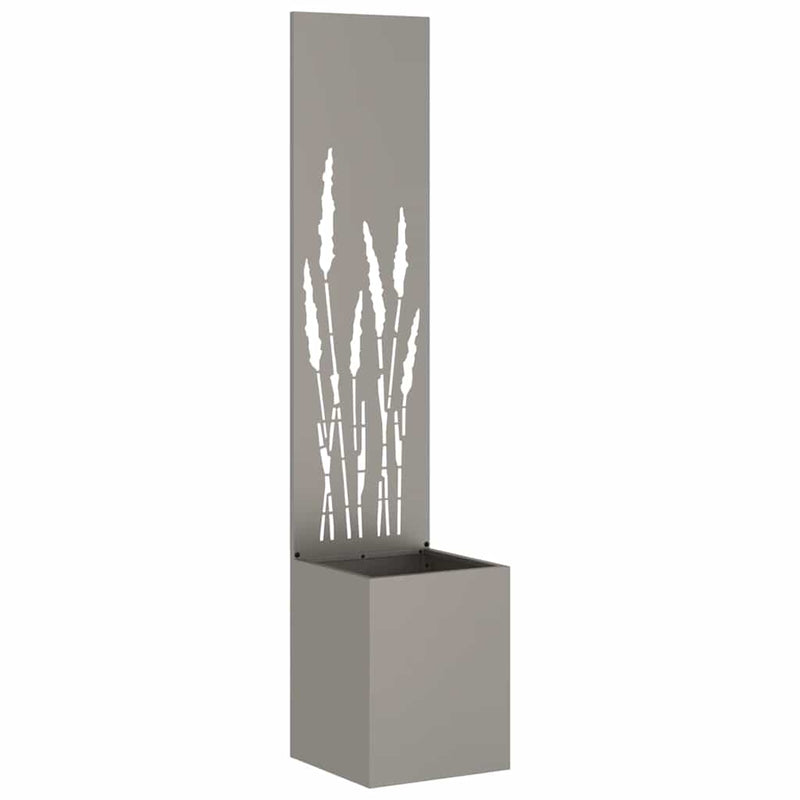 Afbeelding laden in galerijviewer, Vidaxl tuin privacy screen fretwerk roestig 32 x 140 cm cortenstaal