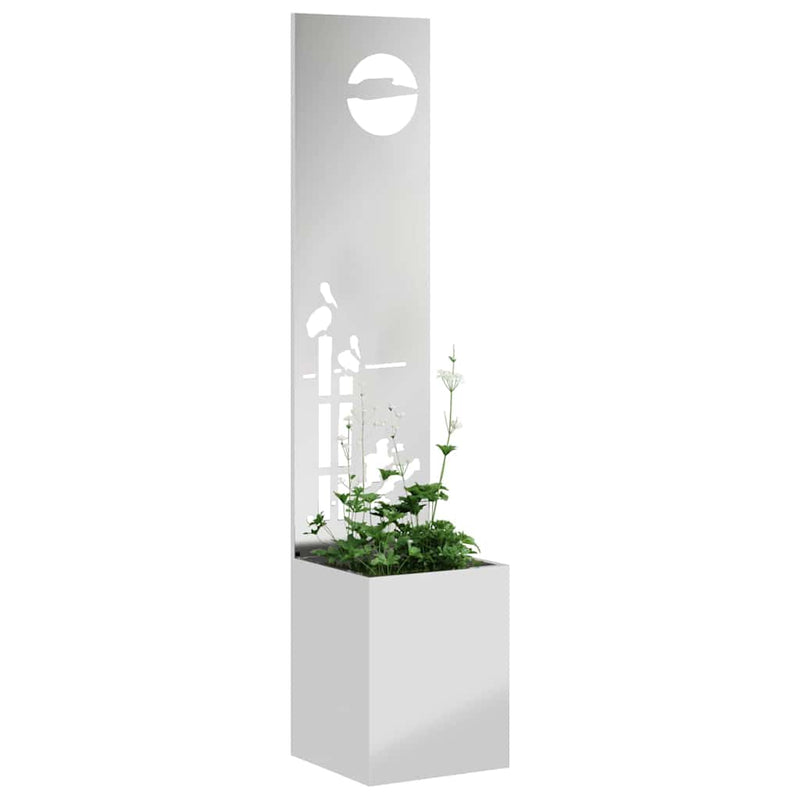 ギャラリービューアに画像をロードする, Vidaxl tuin privacy screen zilver 32 x 140 cm gegalvaniseerd staal