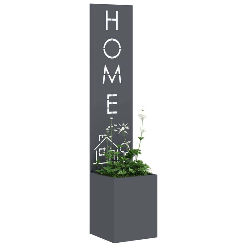 Chargez l'image dans la visionneuse de la galerie, Vidaxl tuin privacy screen fretwerk antraciet 32 x 32 x 150 cm