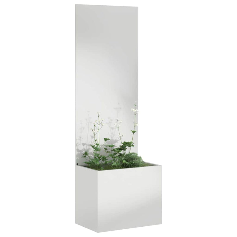 Chargez l'image dans la visionneuse de la galerie, Vidaxl tuin privacy screen fretwerk zilver 50 x 32 x 150 cm