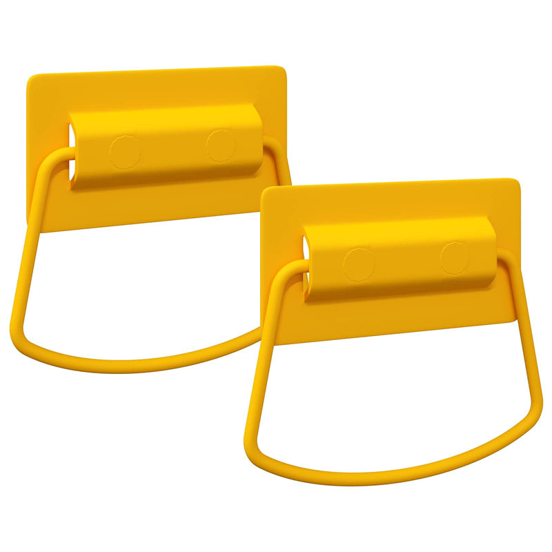 ギャラリービューアに画像をロードする, Vidaxl kast handvatten 2 pcs mosterdgeel 85 x 45 mm metaal