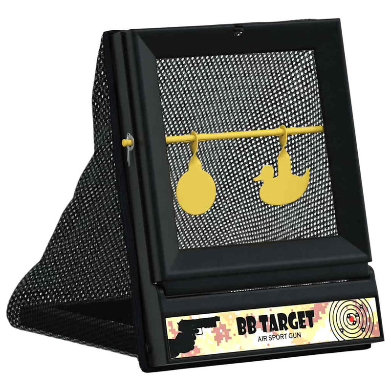 Chargez l'image dans la visionneuse de la galerie, Vidaxl airsoft doel zwart 19 x 26 x 25 cm kunststof