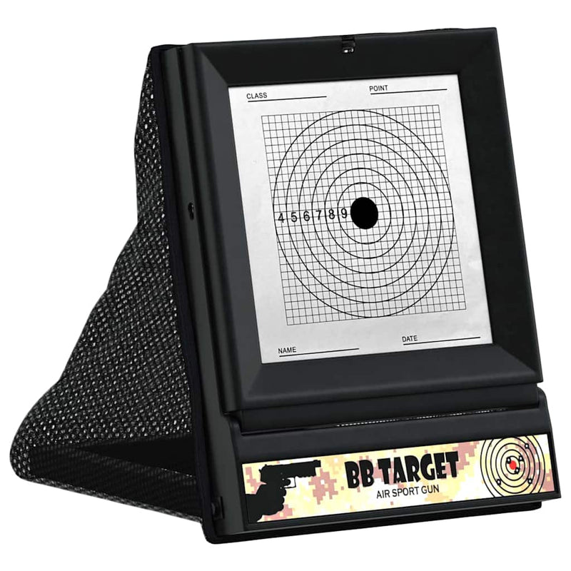 Chargez l'image dans la visionneuse de la galerie, Vidaxl airsoft doel zwart 19 x 26 x 25 cm kunststof
