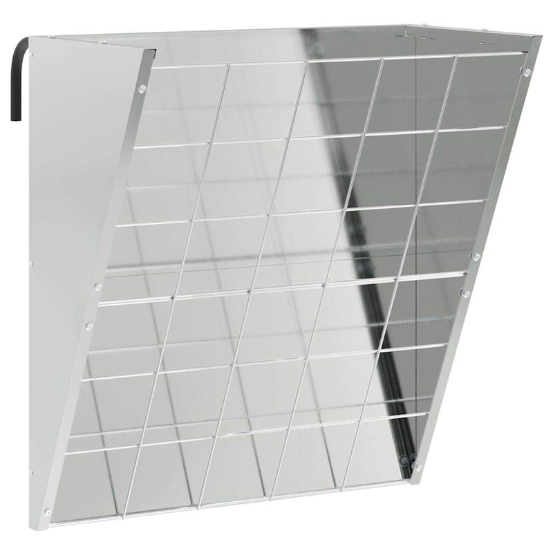 ギャラリービューアに画像をロードする, Vidaxl hangend hooi feeder zilver 61 x 33 x 66 cm gegalvaniseerd staal