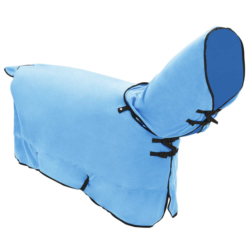 Chargez l'image dans la visionneuse de la galerie, Vidaxl paardendeken volledige aqua polyester