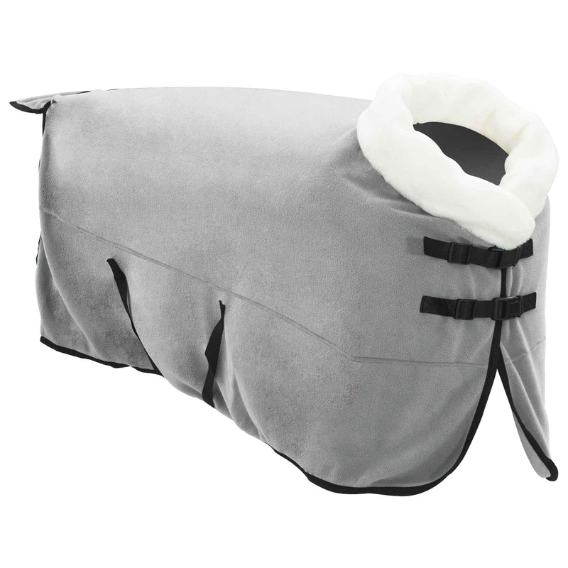 Afbeelding laden in galerijviewer, Vidaxl paardendeken volledig donkergroen 135 cm polar fleece