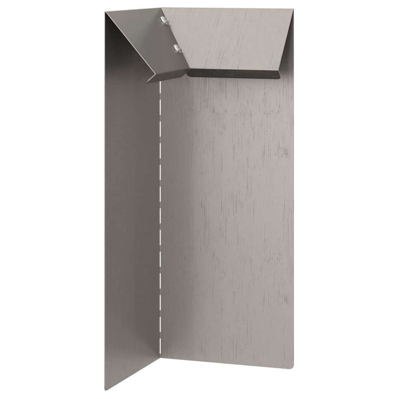 Afbeelding laden in galerijviewer, Vidaxl slakkenhekje 4 pcs roestig 10 x 10 x 25 cm cortenstaal