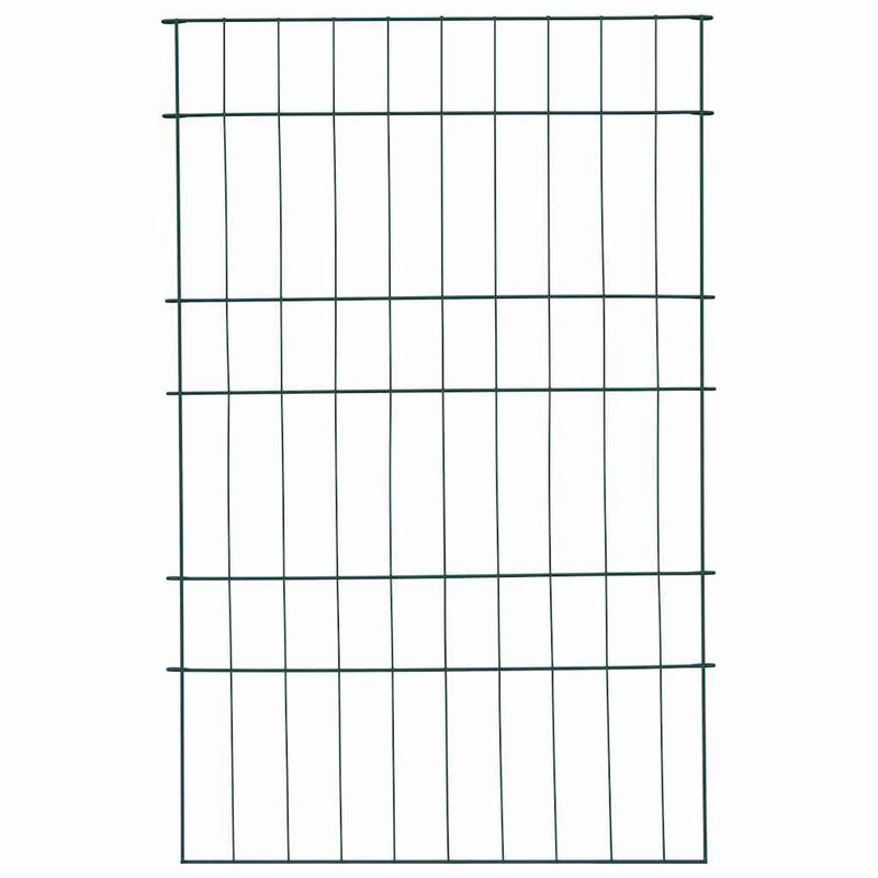 Afbeelding laden in galerijviewer, Vidaxl vijverhekken set 8 pcs groen 50 x 80 cm staal