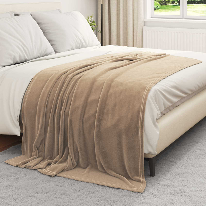 ギャラリービューアに画像をロードする, Vidaxl kleden 6 pcs kameel 150 x 200 cm fleece