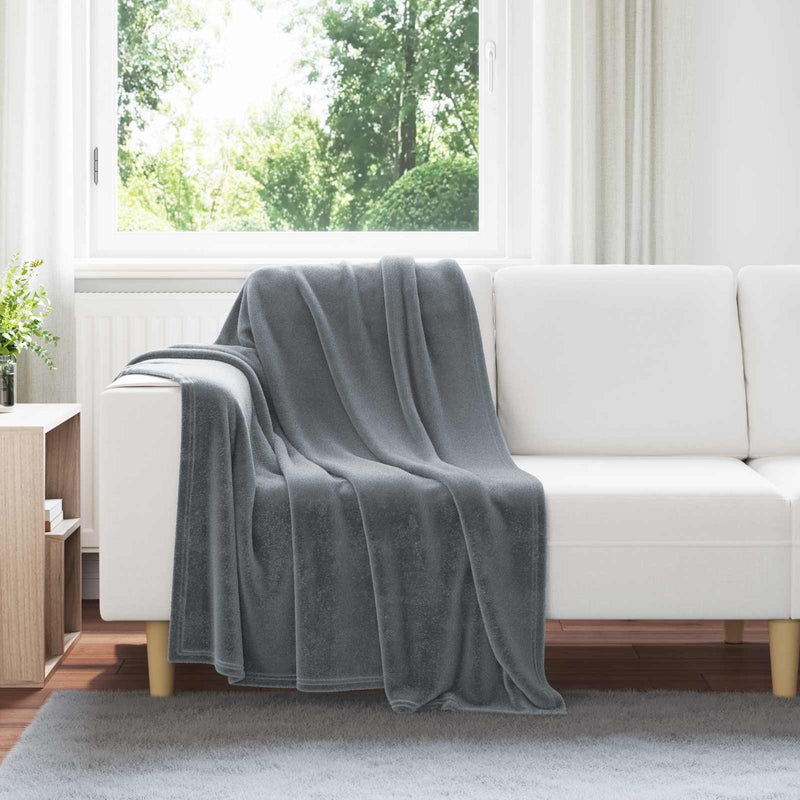 Afbeelding laden in galerijviewer, Vidaxl kleden 6 pcs donkergrijs 130 x 150 cm fleece