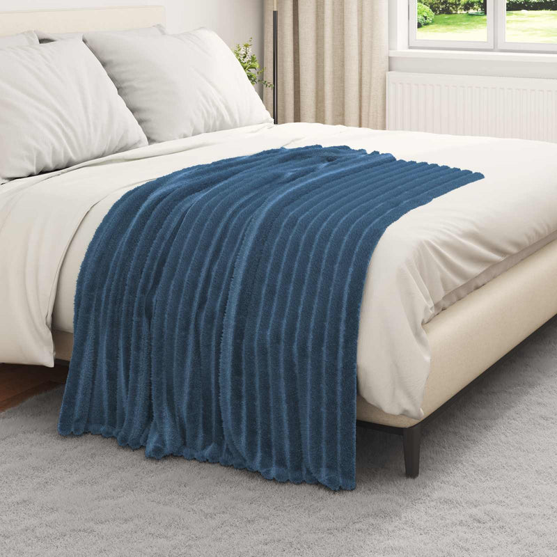 Afbeelding laden in galerijviewer, Vidaxl kleden 6 pcs marineblauw 150 x 130 cm fleece