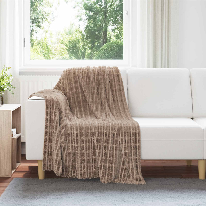 ギャラリービューアに画像をロードする, Vidaxl gooi deken kameel 150 x 130 cm fleece