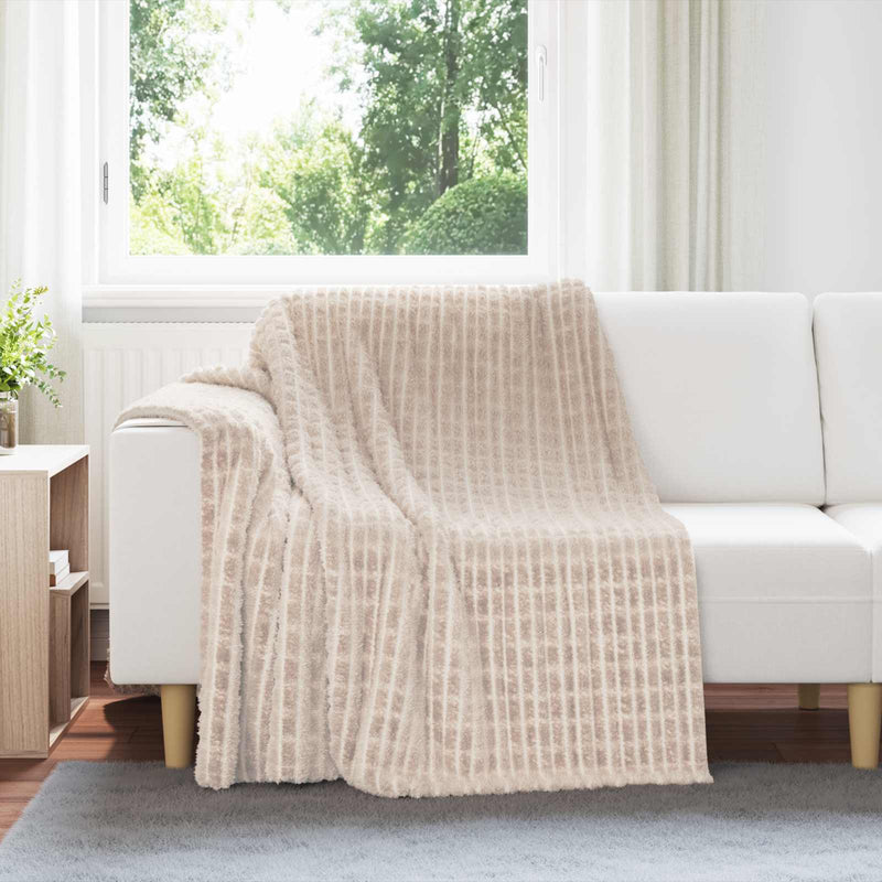 ギャラリービューアに画像をロードする, Vidaxl kleden 6 pcs beige 200 x 150 cm fleece