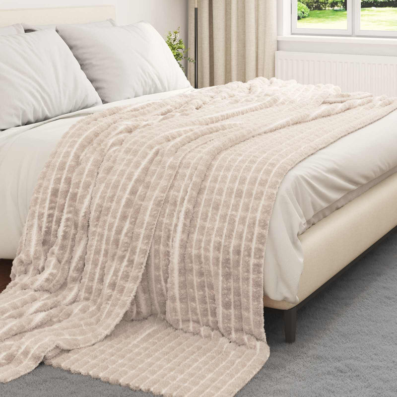 Chargez l'image dans la visionneuse de la galerie, Vidaxl kleden 6 pcs beige 240 x 220 cm fleece