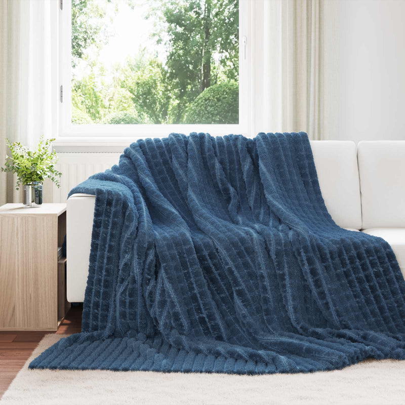 Afbeelding laden in galerijviewer, Vidaxl kleden 6 pcs marineblauw 240 x 220 cm fleece
