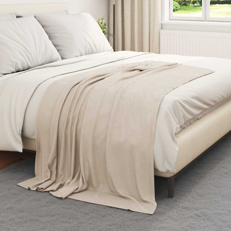 Chargez l'image dans la visionneuse de la galerie, Vidaxl kleden 6 pcs beige 170 x 130 cm fleece