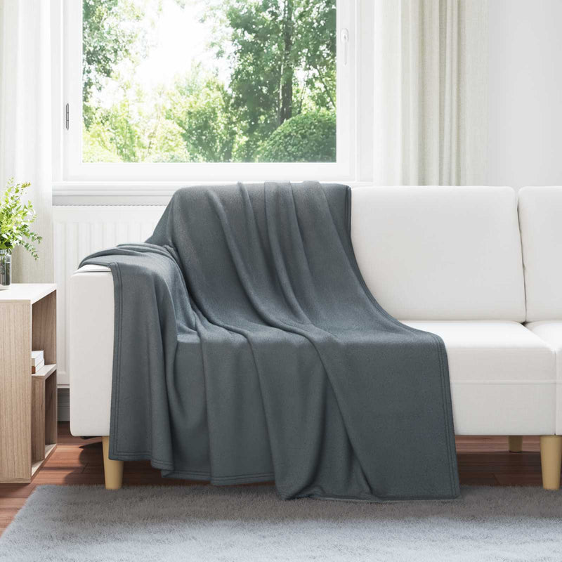 Chargez l'image dans la visionneuse de la galerie, Vidaxl kleden 6 pcs donkergrijs 200 x 150 cm fleece