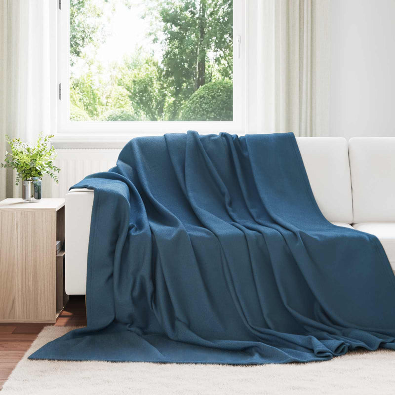 Afbeelding laden in galerijviewer, Vidaxl kleden 6 pcs marineblauw 240 x 220 cm fleece