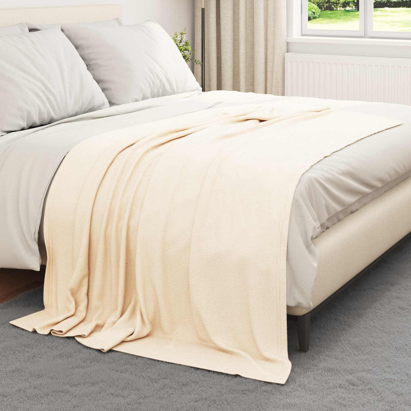 ギャラリービューアに画像をロードする, Vidaxl kleden 24 pcs crème 200 x 150 cm fleece