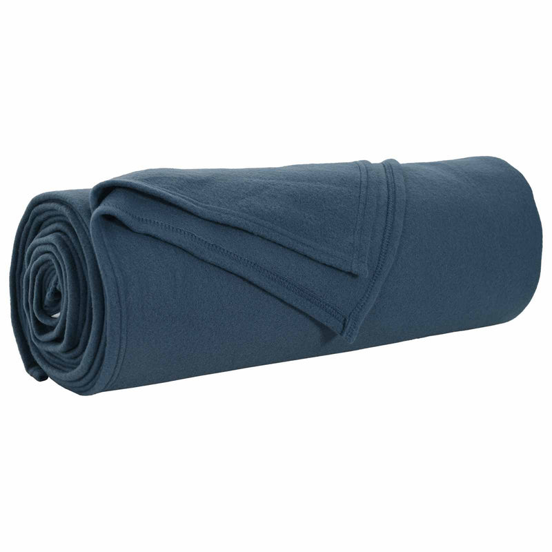 Chargez l'image dans la visionneuse de la galerie, Vidaxl gooi deken marineblauw 350 x 270 cm fleece