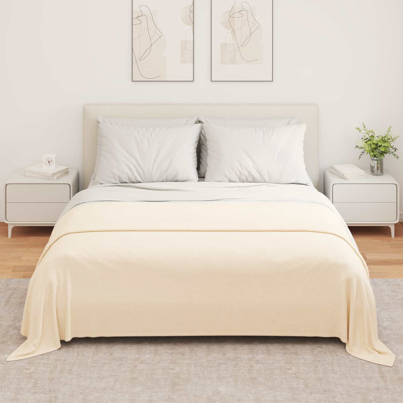 Afbeelding laden in galerijviewer, Vidaxl kleden 6 pcs crème 280 x 210 cm fleece