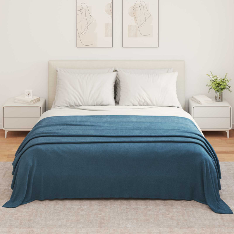 Chargez l'image dans la visionneuse de la galerie, Vidaxl kleden 6 pcs marineblauw 350 x 270 cm fleece