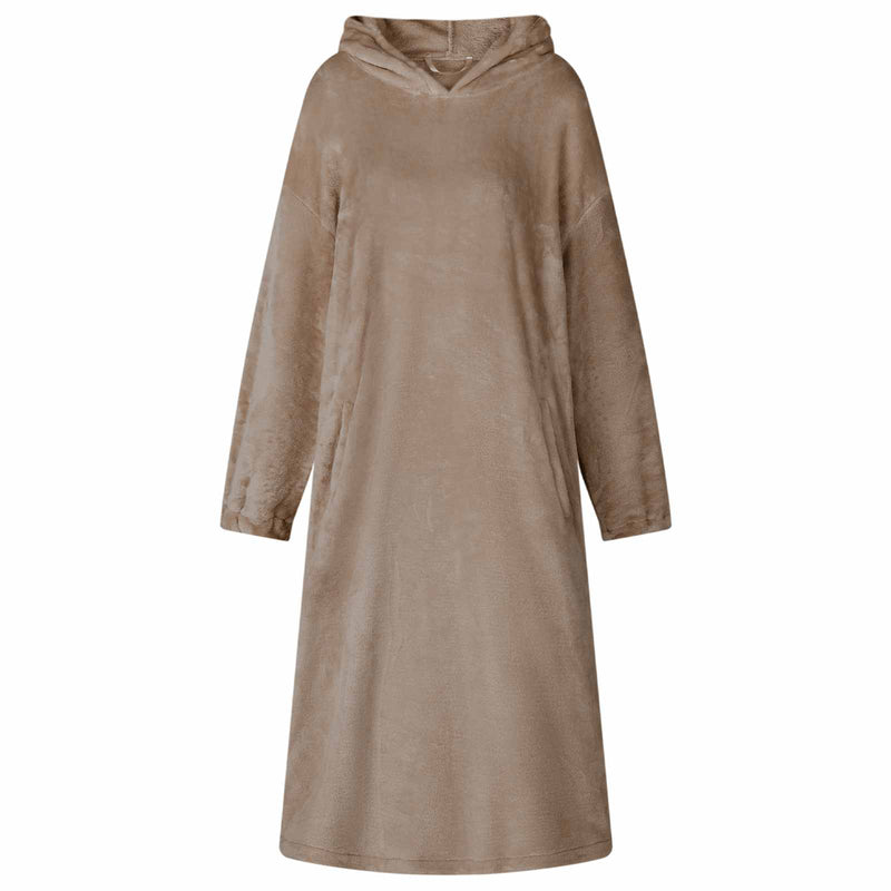 ギャラリービューアに画像をロードする, Vidaxl deken hoodie kameel m flanel