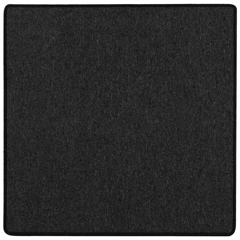 ギャラリービューアに画像をロードする, Vidaxl tapijt loper antraciet 100 x 100 cm 100% polypropyleen