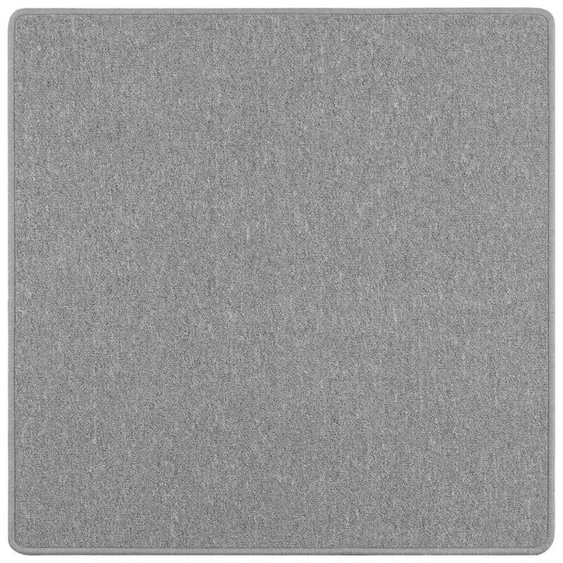 ギャラリービューアに画像をロードする, Vidaxl tapijt loper lichtgrijs 100 x 100 cm 100% polypropyleen